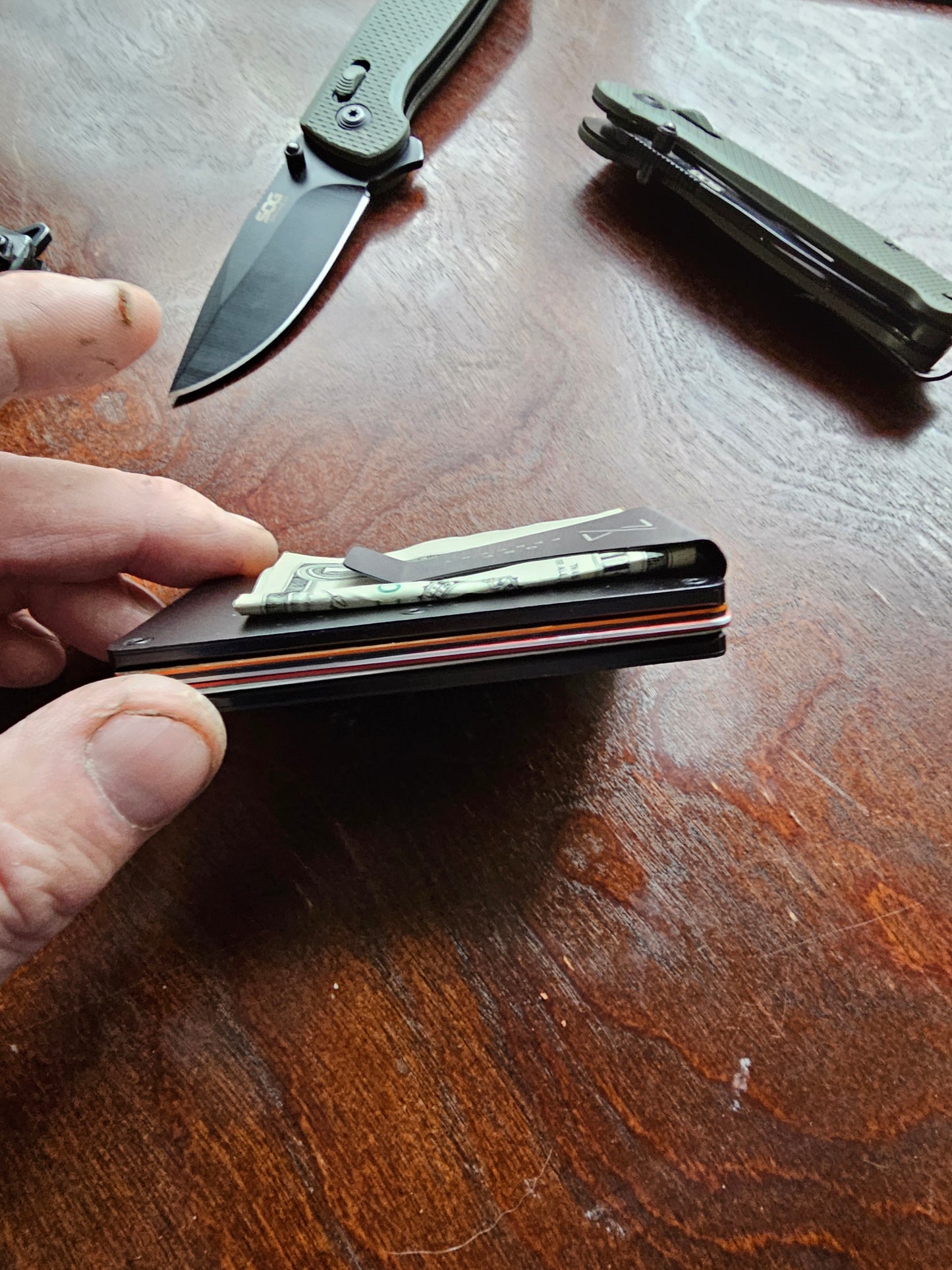 Black, One Percent wallet